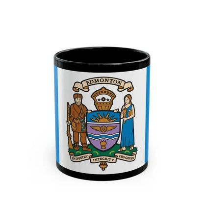 Flag of Edmonton Canada - Black Coffee Mug - Go Mug Yourself