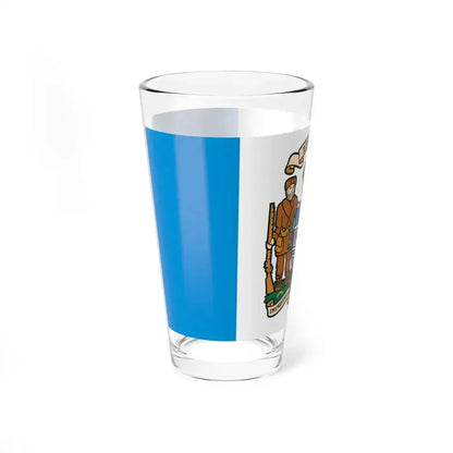 Flag of Edmonton Canada - Pint Glass 16oz - Go Mug Yourself