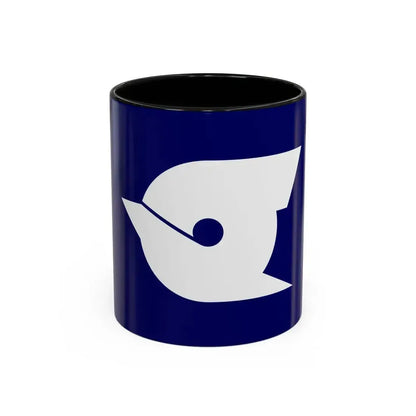 Flag of Edogawa Tokyo Japan - Accent Coffee Mug 11oz Black - Go Mug Yourself