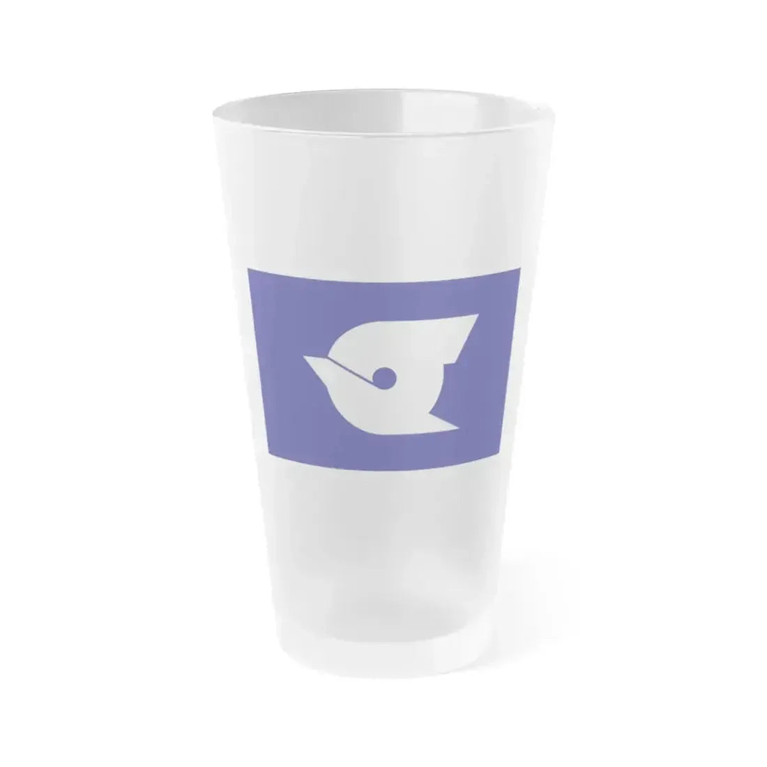 Flag of Edogawa Tokyo Japan - Frosted Pint Glass 16oz 16oz Frosted - Go Mug Yourself