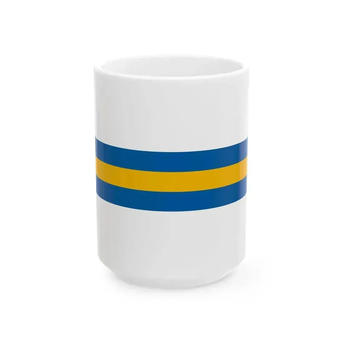Flag of Eger 1941 (Hungary) White Coffee Mug 15oz - Go Mug Yourself