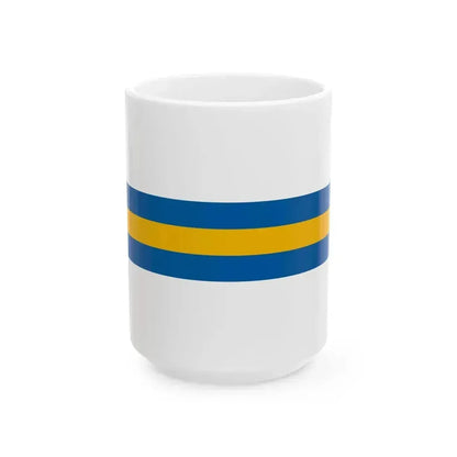 Flag of Eger 1941 (Hungary) White Coffee Mug 15oz - Go Mug Yourself