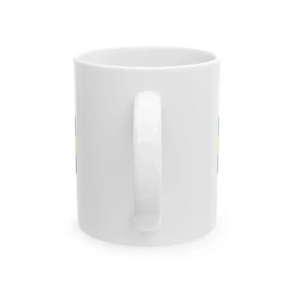Flag of Eger 1941 (Hungary) White Coffee Mug - Go Mug Yourself