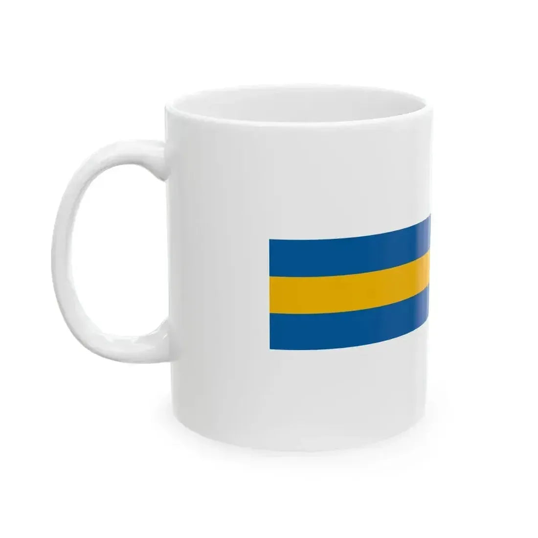 Flag of Eger 1941 (Hungary) White Coffee Mug - Go Mug Yourself