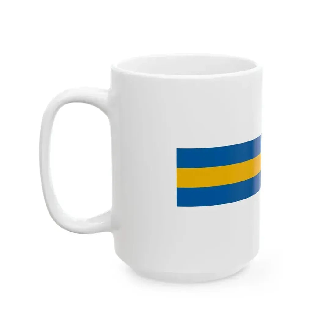 Flag of Eger 1941 (Hungary) White Coffee Mug - Go Mug Yourself