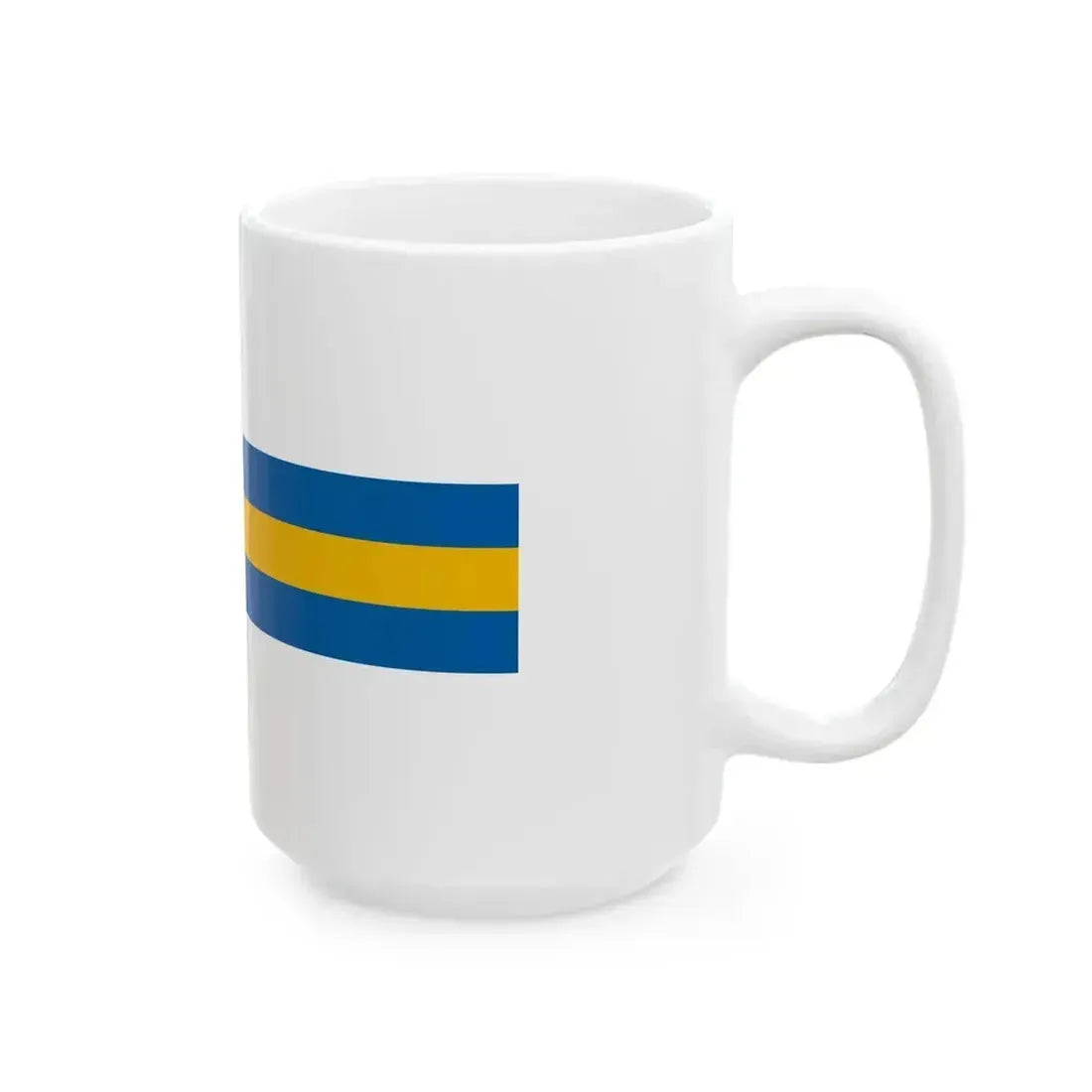 Flag of Eger 1941 (Hungary) White Coffee Mug - Go Mug Yourself