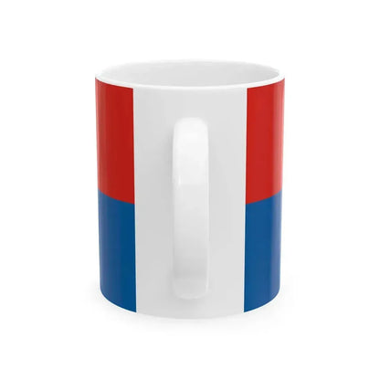 Flag of Eger (Hungary) White Coffee Mug - Go Mug Yourself