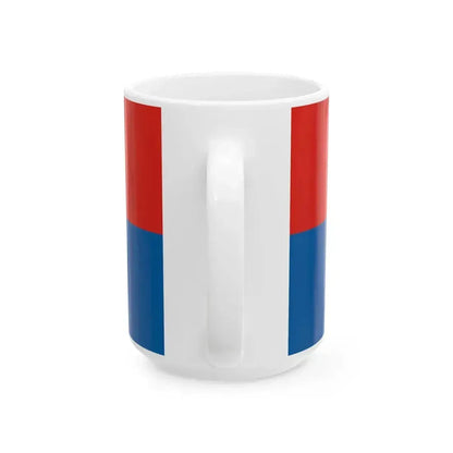Flag of Eger (Hungary) White Coffee Mug - Go Mug Yourself