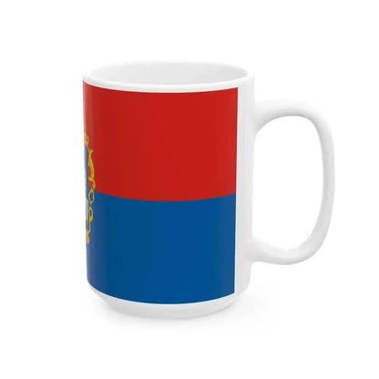 Flag of Eger (Hungary) White Coffee Mug - Go Mug Yourself