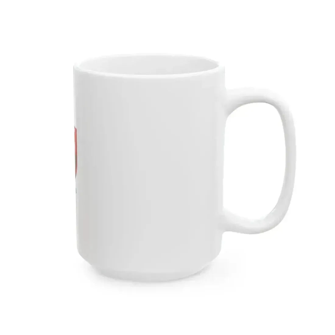 Flag of Egeralja vertical (Hungary) White Coffee Mug - Go Mug Yourself