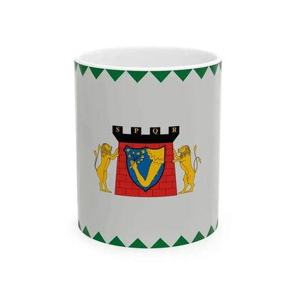 Flag of Egervar (Hungary) White Coffee Mug 11oz - Go Mug Yourself