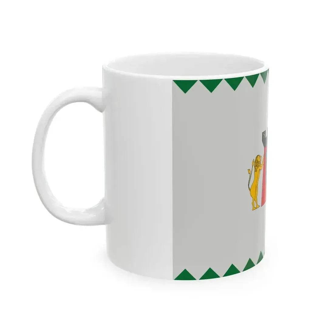 Flag of Egervar (Hungary) White Coffee Mug - Go Mug Yourself