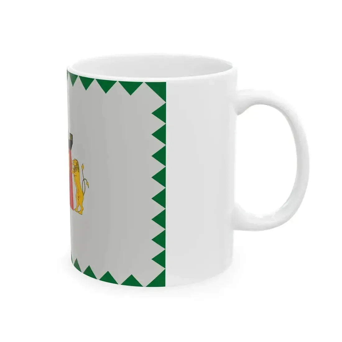 Flag of Egervar (Hungary) White Coffee Mug - Go Mug Yourself