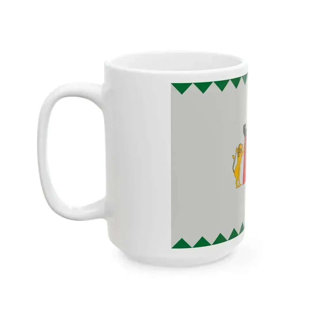 Flag of Egervar (Hungary) White Coffee Mug - Go Mug Yourself