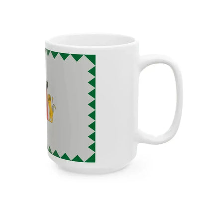 Flag of Egervar (Hungary) White Coffee Mug - Go Mug Yourself