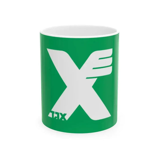 Flag of Egged (Israel) White Coffee Mug 11oz - Go Mug Yourself