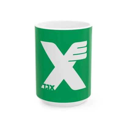 Flag of Egged (Israel) White Coffee Mug 15oz - Go Mug Yourself