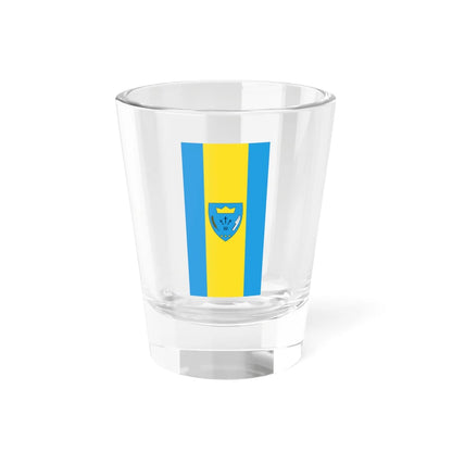 Flag of Egyhazasdengeleg vertical (Hungary) Shot Glass 1.5oz 1.5oz - Go Mug Yourself
