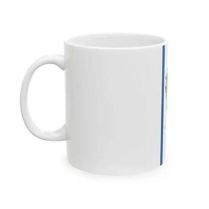Flag of Egyhazasharaszti (Hungary) White Coffee Mug - Go Mug Yourself
