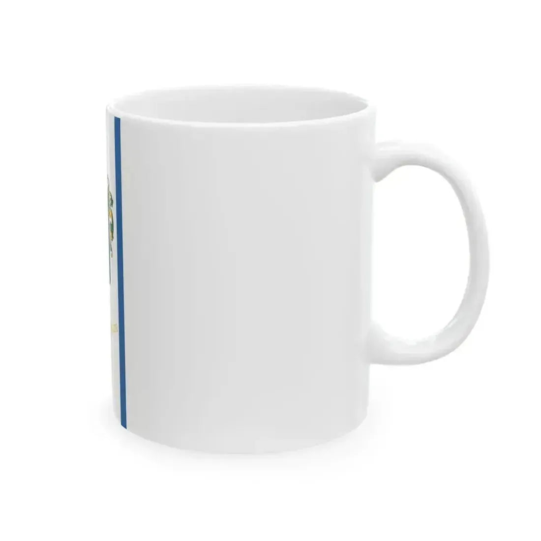 Flag of Egyhazasharaszti (Hungary) White Coffee Mug - Go Mug Yourself