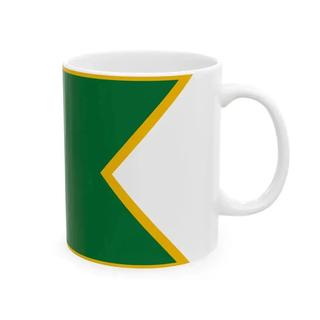 Flag of Egyhazaskozar (Hungary) White Coffee Mug - Go Mug Yourself