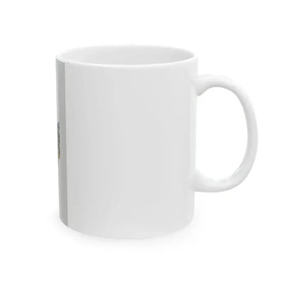 Flag of Egyhazasradoc (Hungary) White Coffee Mug - Go Mug Yourself