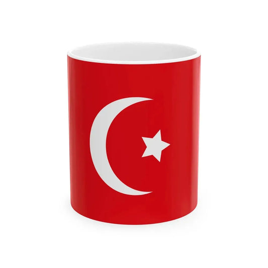 Flag of Egypt 1844-1867 (Egypt) White Coffee Mug 11oz - Go Mug Yourself