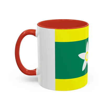 Flag of Ehime Prefecture Japan - Accent Coffee Mug - Go Mug Yourself