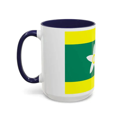 Flag of Ehime Prefecture Japan - Accent Coffee Mug - Go Mug Yourself