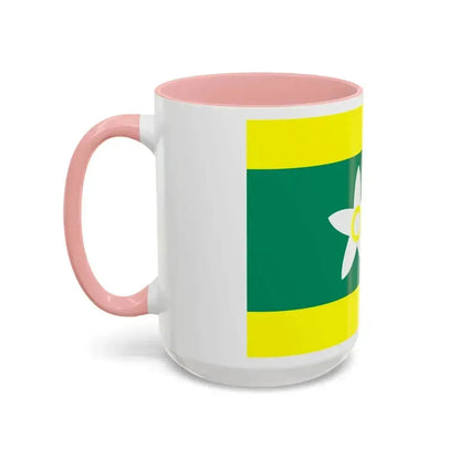 Flag of Ehime Prefecture Japan - Accent Coffee Mug - Go Mug Yourself