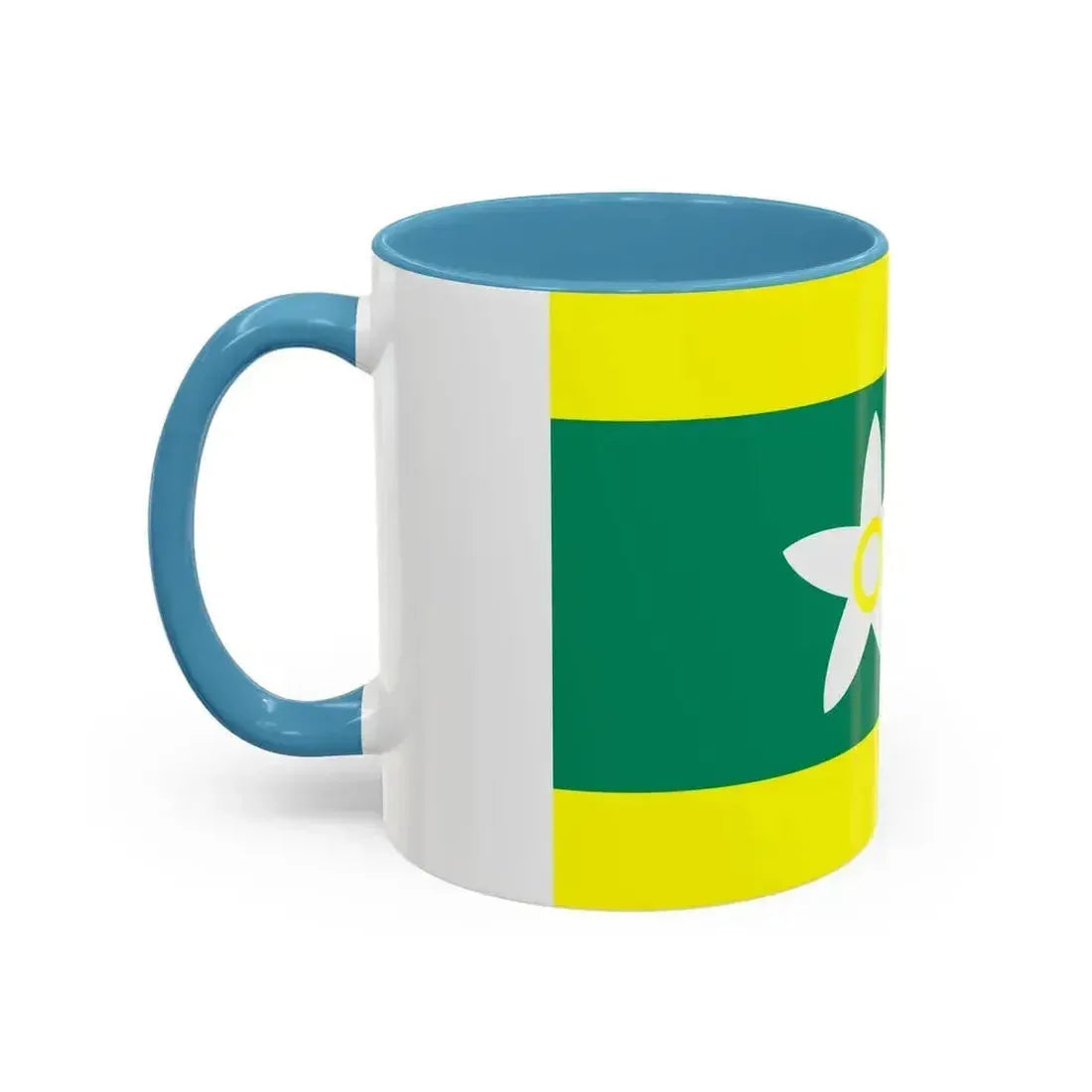 Flag of Ehime Prefecture Japan - Accent Coffee Mug - Go Mug Yourself