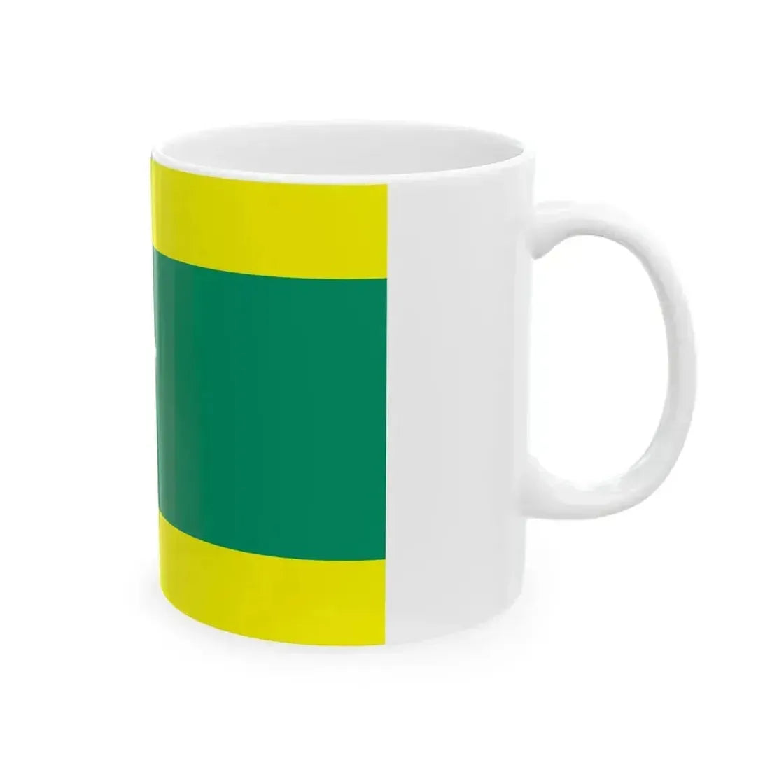 Flag of Ehime Prefecture Japan - White Coffee Mug - Go Mug Yourself