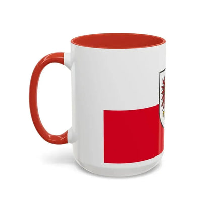 Flag of Eichsfeld Germany - Accent Coffee Mug - Go Mug Yourself