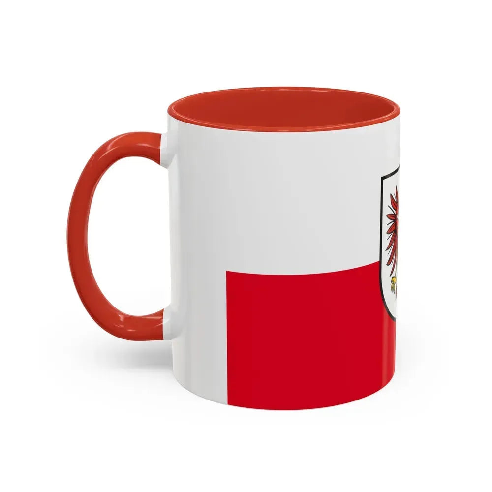 Flag of Eichsfeld Germany - Accent Coffee Mug - Go Mug Yourself