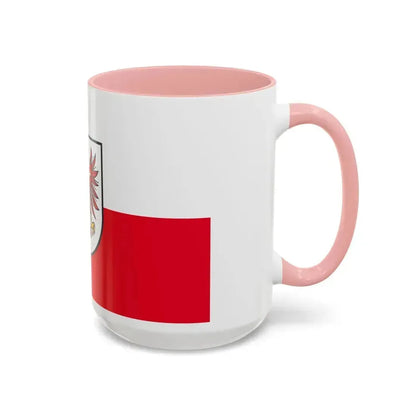 Flag of Eichsfeld Germany - Accent Coffee Mug - Go Mug Yourself