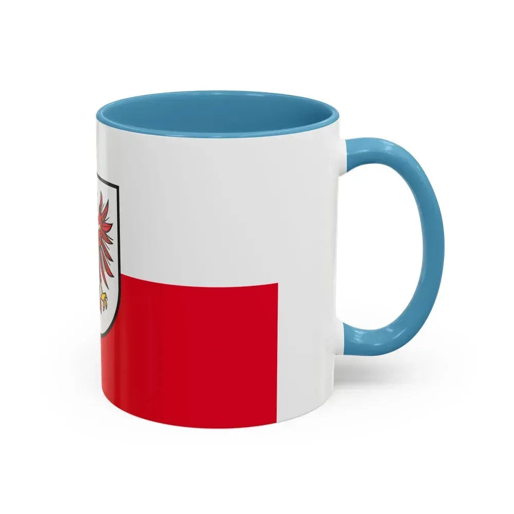 Flag of Eichsfeld Germany - Accent Coffee Mug - Go Mug Yourself