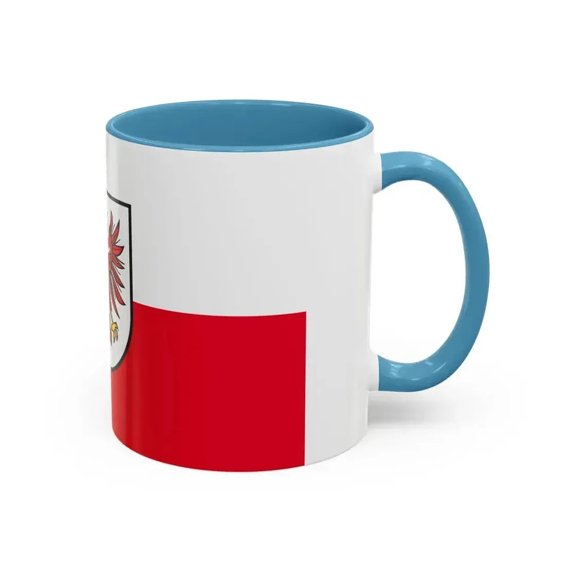 Flag of Eichsfeld Germany - Accent Coffee Mug - Go Mug Yourself