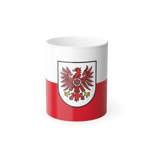 Flag of Eichsfeld Germany - Color Changing Coffee Mug 11oz - Go Mug Yourself