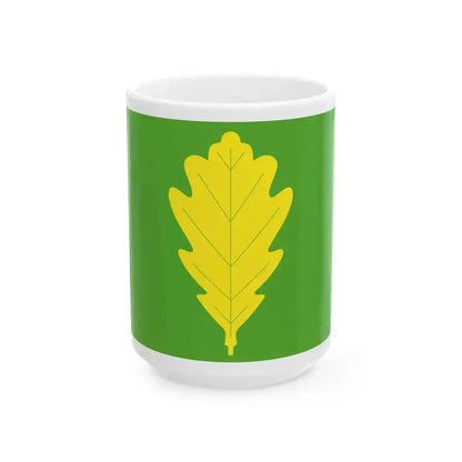 Flag of Eigersund (Norway) White Coffee Mug 15oz - Go Mug Yourself