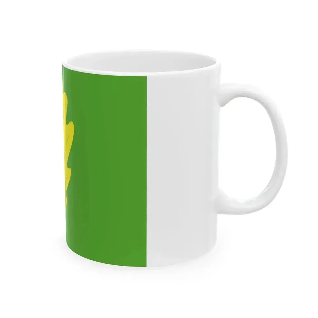 Flag of Eigersund (Norway) White Coffee Mug - Go Mug Yourself