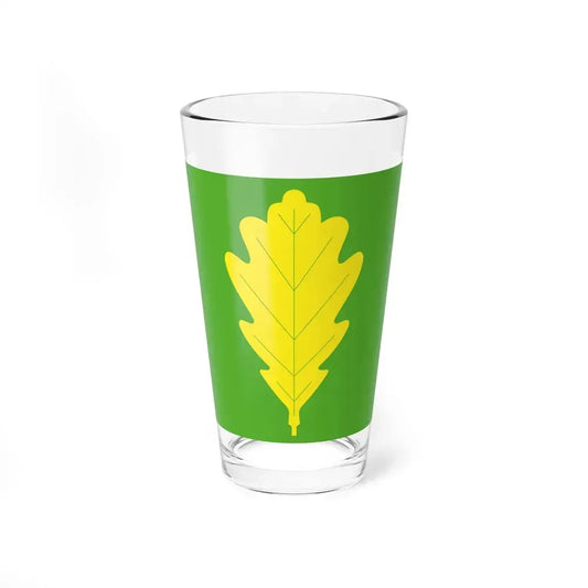 Flag of Eigersund Rogaland Norway - Pint Glass 16oz 16oz - Go Mug Yourself