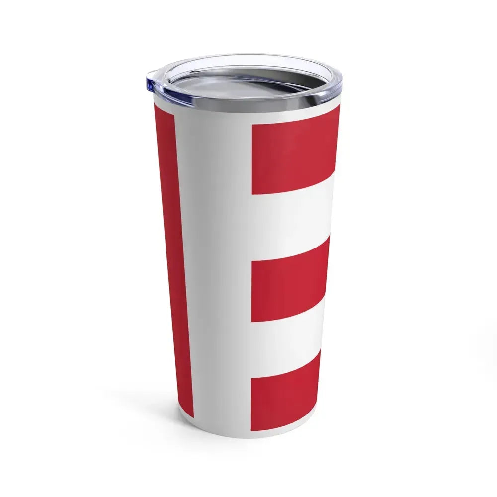 Flag of Eindhoven the largest city of the province of North Brabant Netherlands - Tumbler 20oz - Go Mug Yourself