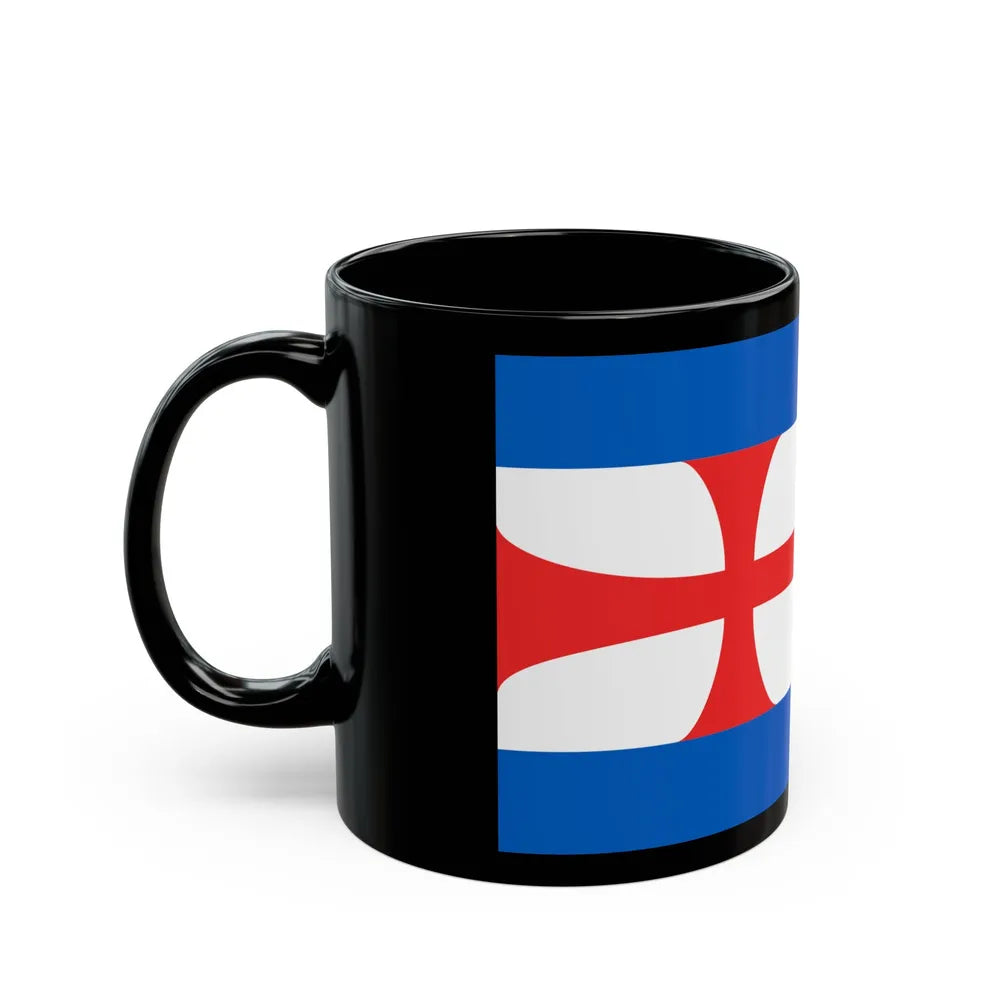 Flag of Eisenach Germany - Black Coffee Mug-Go Mug Yourself