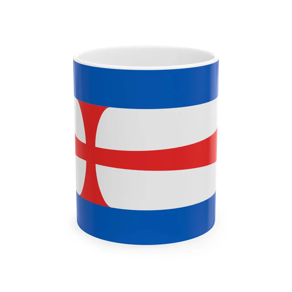 Flag of Eisenach Germany - White Coffee Mug-11oz-Go Mug Yourself