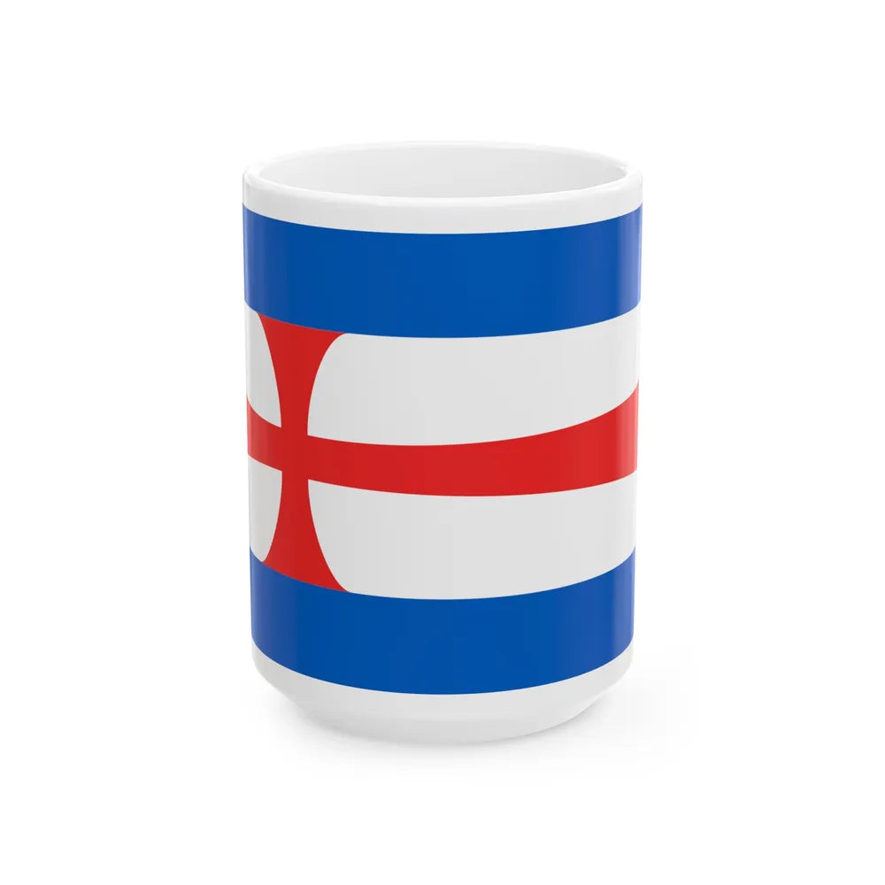 Flag of Eisenach Germany - White Coffee Mug-15oz-Go Mug Yourself