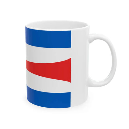 Flag of Eisenach Germany - White Coffee Mug-Go Mug Yourself