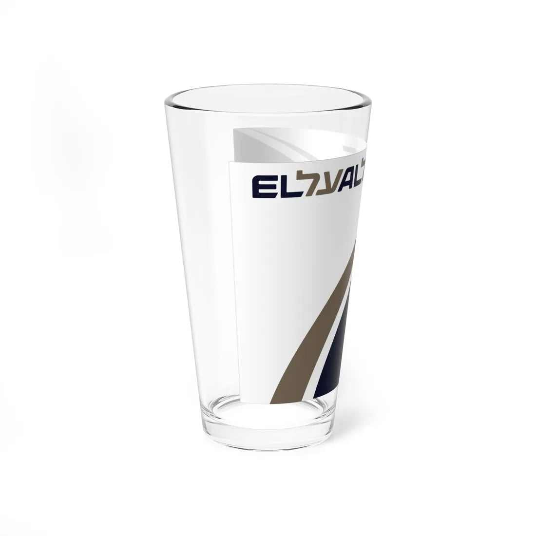 Flag of EL AL (Israel) Pint Glass 16oz - Go Mug Yourself