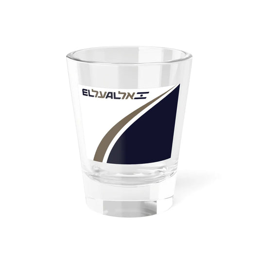 Flag of EL AL (Israel) Shot Glass 1.5oz 1.5oz - Go Mug Yourself