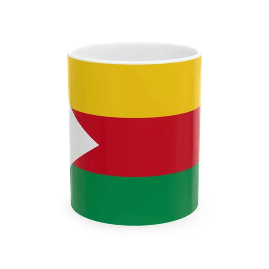 Flag of El Carmen (Ecuador) White Coffee Mug 11oz - Go Mug Yourself
