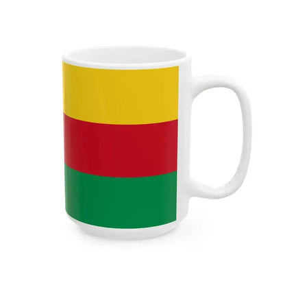Flag of El Carmen (Ecuador) White Coffee Mug - Go Mug Yourself
